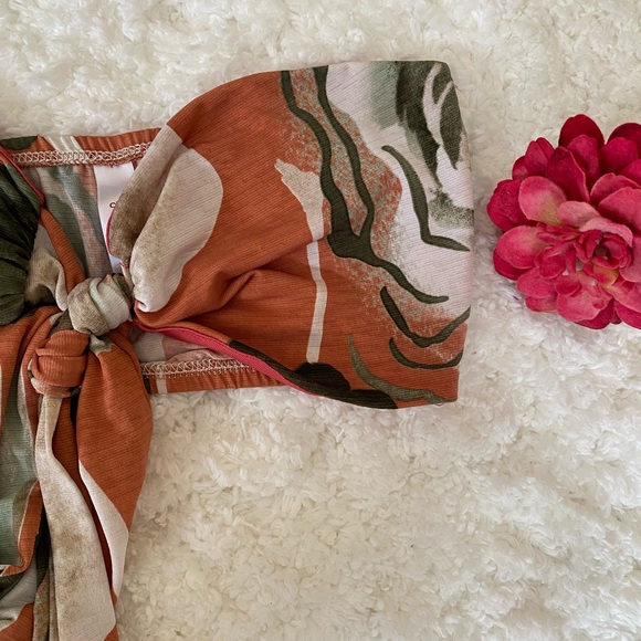 Tie front top - Picture 3 of 6